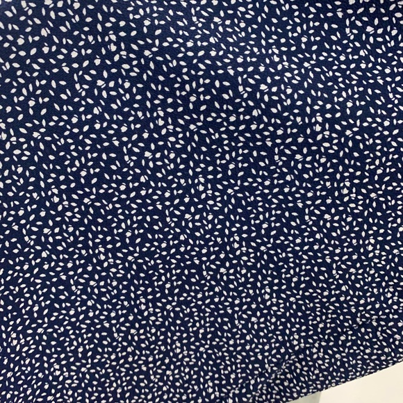 Adrianna Papell Women Blue speckled crepe‎ carreer wide leg pants trouser Size M - Picture 4 of 5